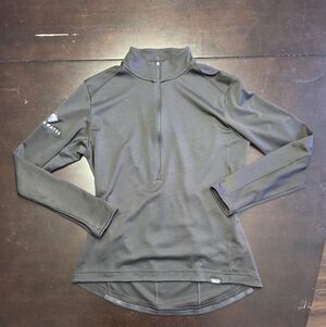 Patagonia Black Quarter-Zip Bike Pullover Size Large